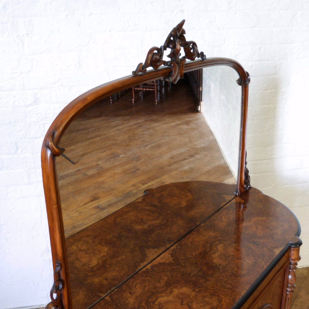 Victorian Walnut Chiffonier View XI