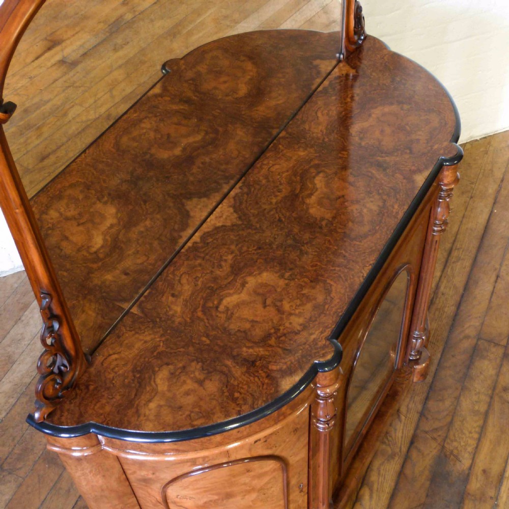 Victorian Walnut Chiffonier View XII