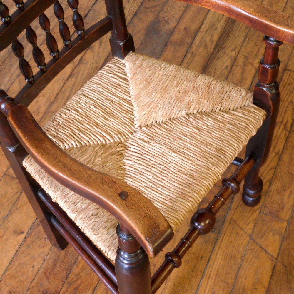 Set of Eight Lancashire Spindleback Chairs View VI