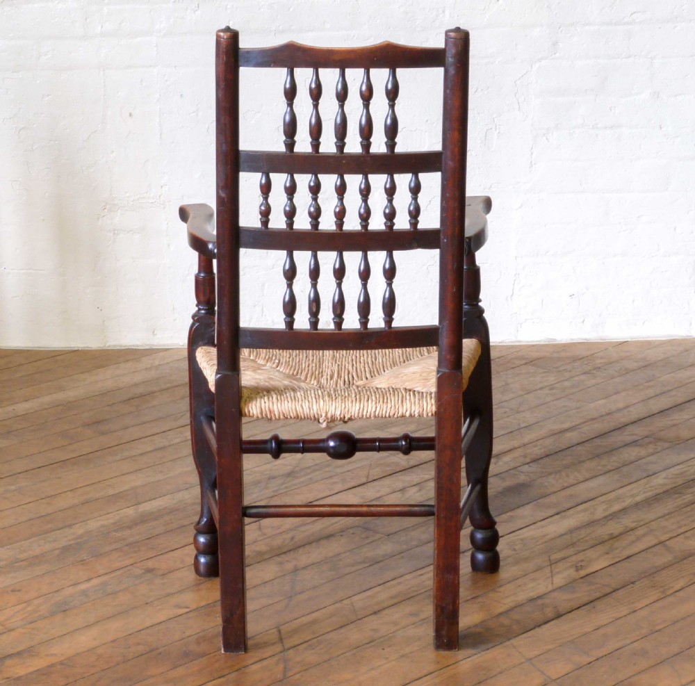Set of Eight Lancashire Spindleback Chairs View VIII
