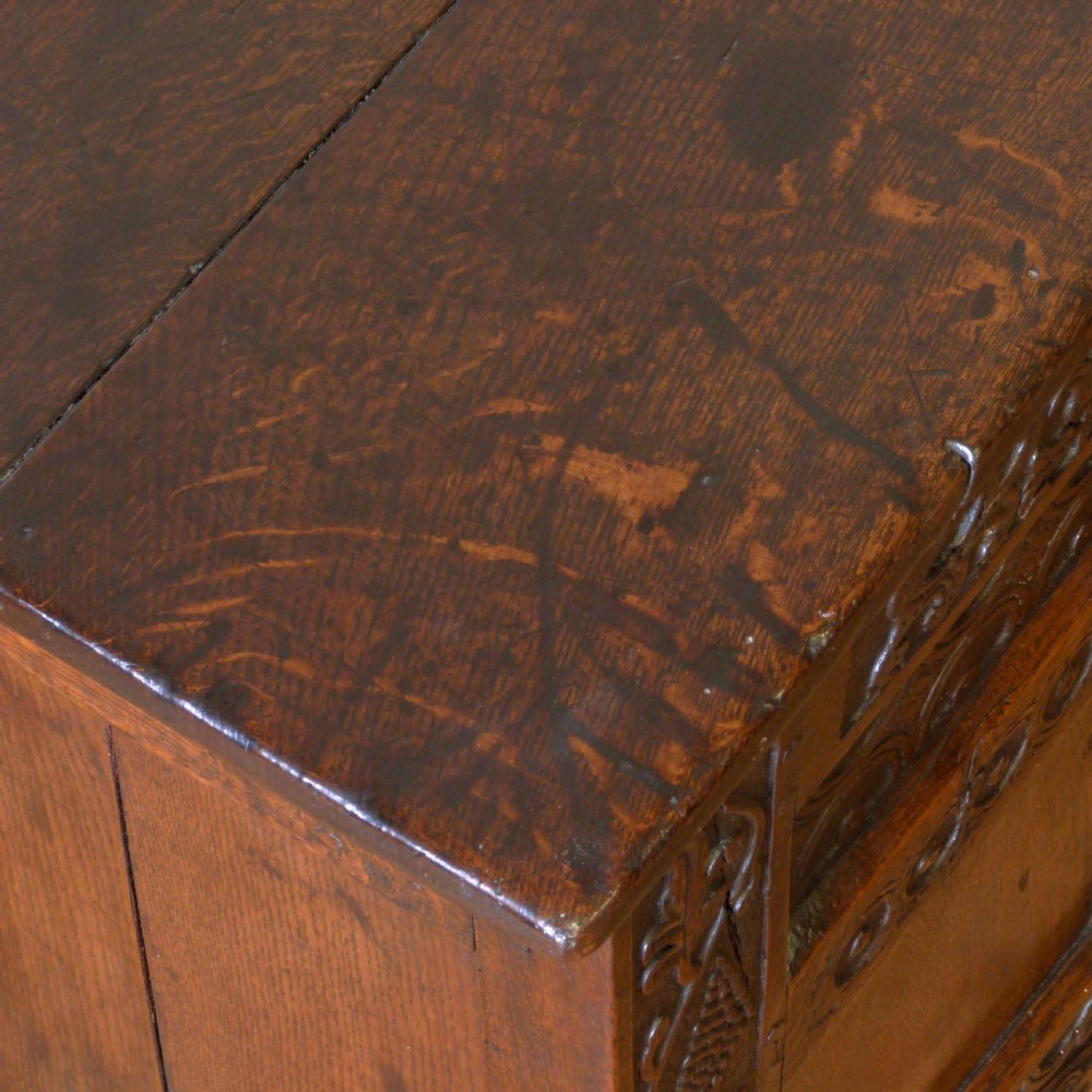 17th Century Oak Coffer View VII