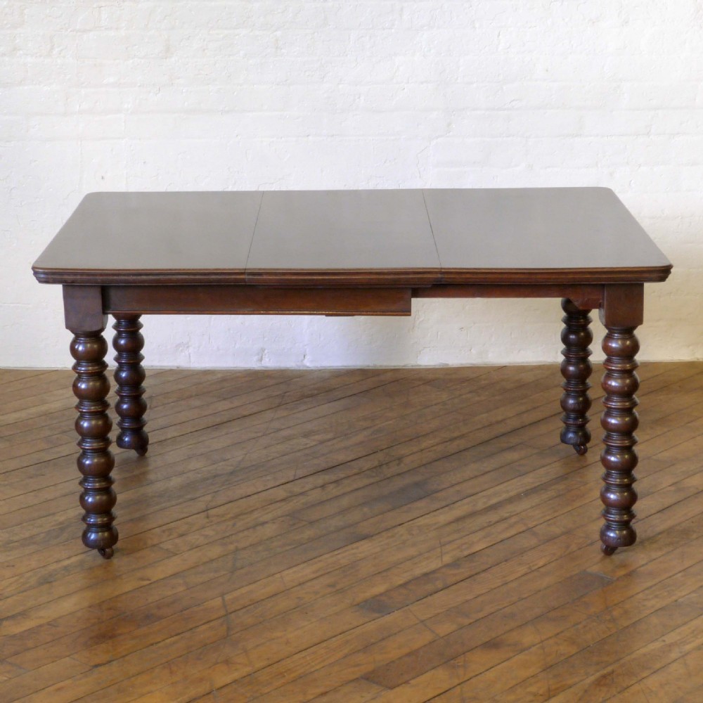 Victorian Oak Extending Table View II