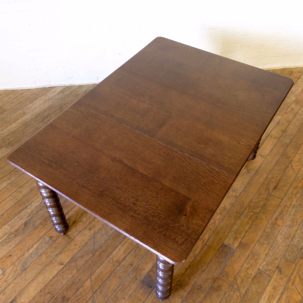 Victorian Oak Extending Table View V