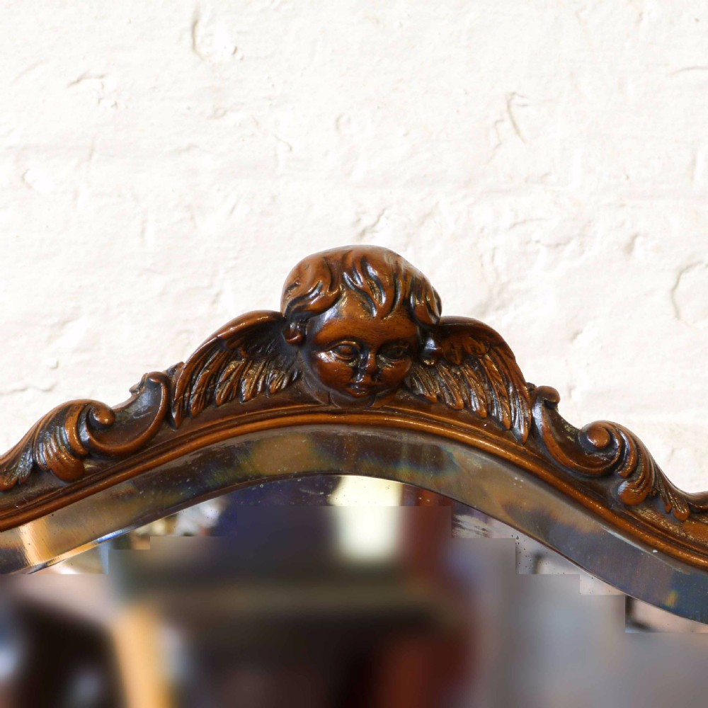 Queen Anne Style Walnut Dressing Table View IX