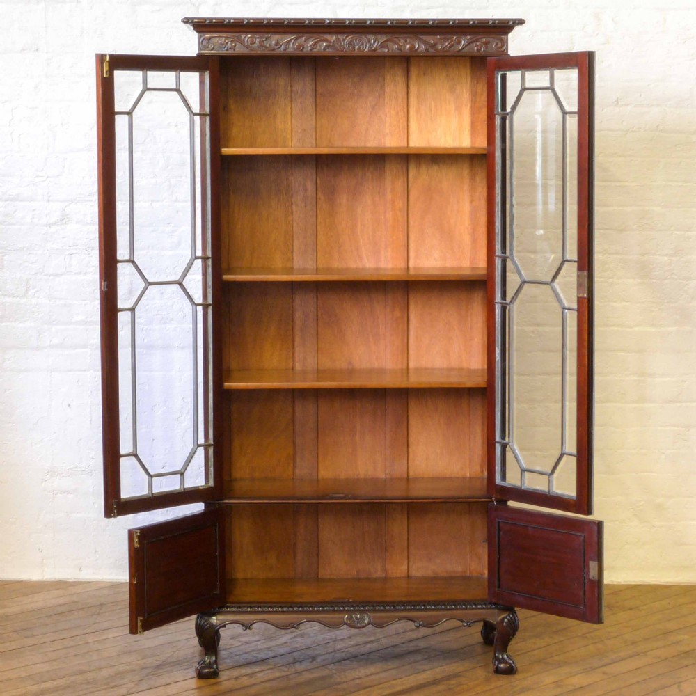 Chippendale Revival Bookcase View IV
