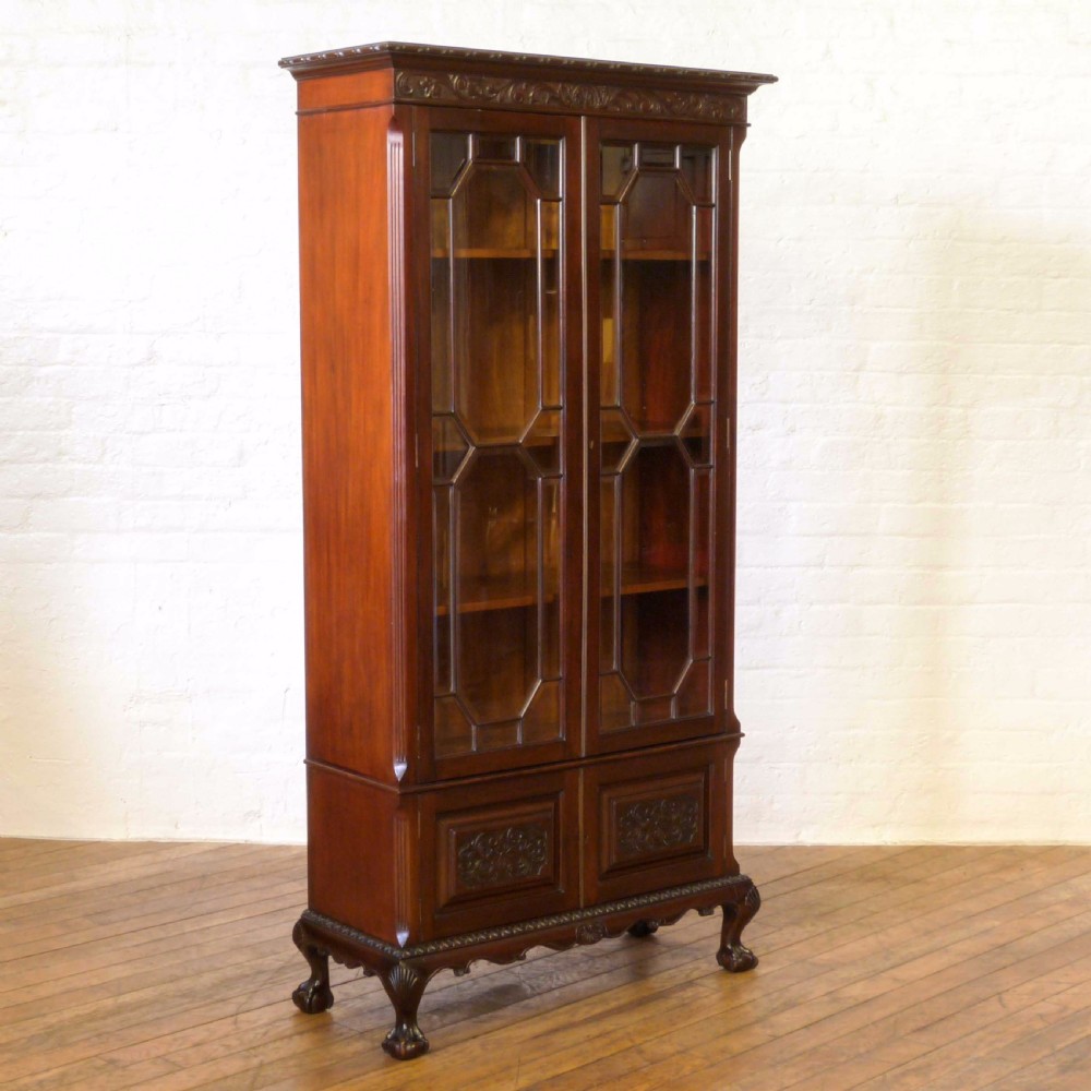 Chippendale Revival Bookcase View VIII
