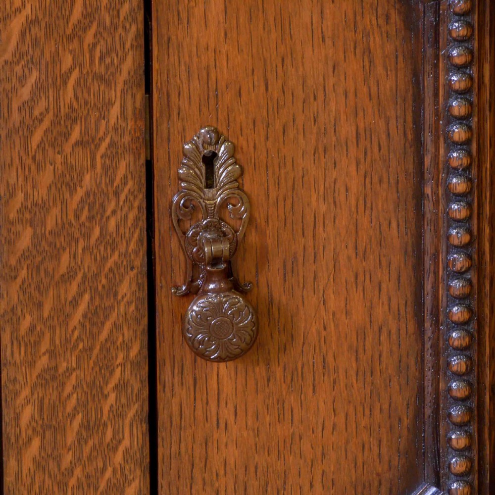Large Oak Bookcase View VII