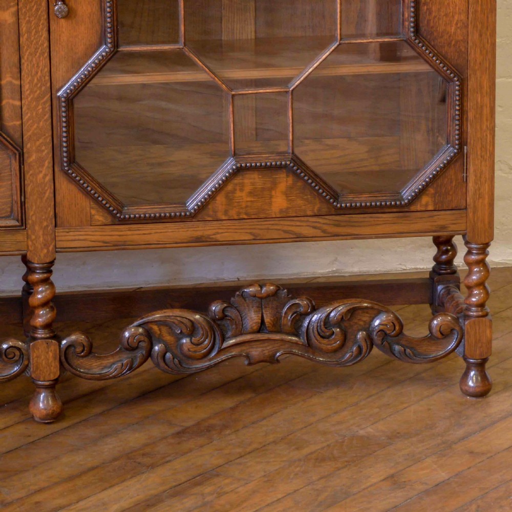 Large Oak Bookcase View VIII