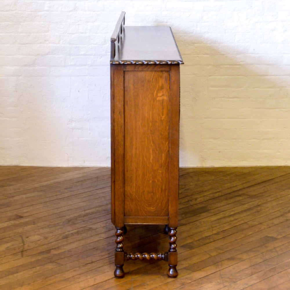 Large Oak Bookcase View XIII