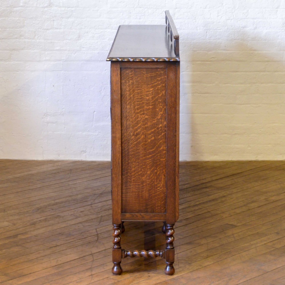 Large Oak Bookcase View XV