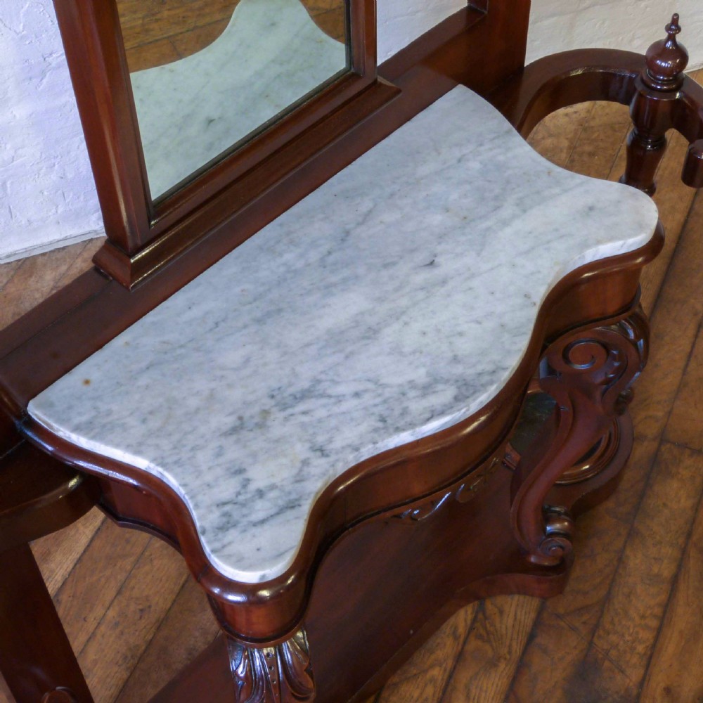 Victorian Mahogany Hallstand View V
