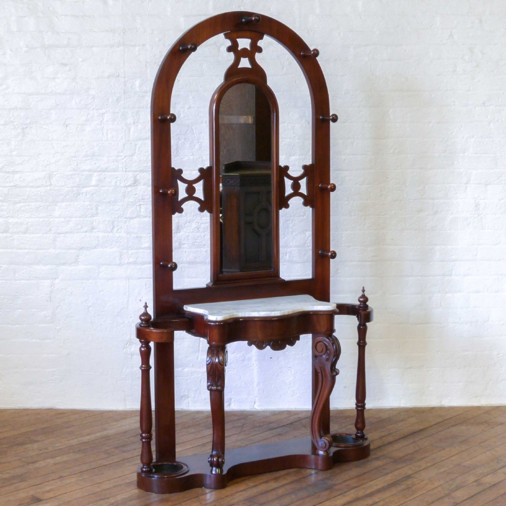 Victorian Mahogany Hallstand View VII