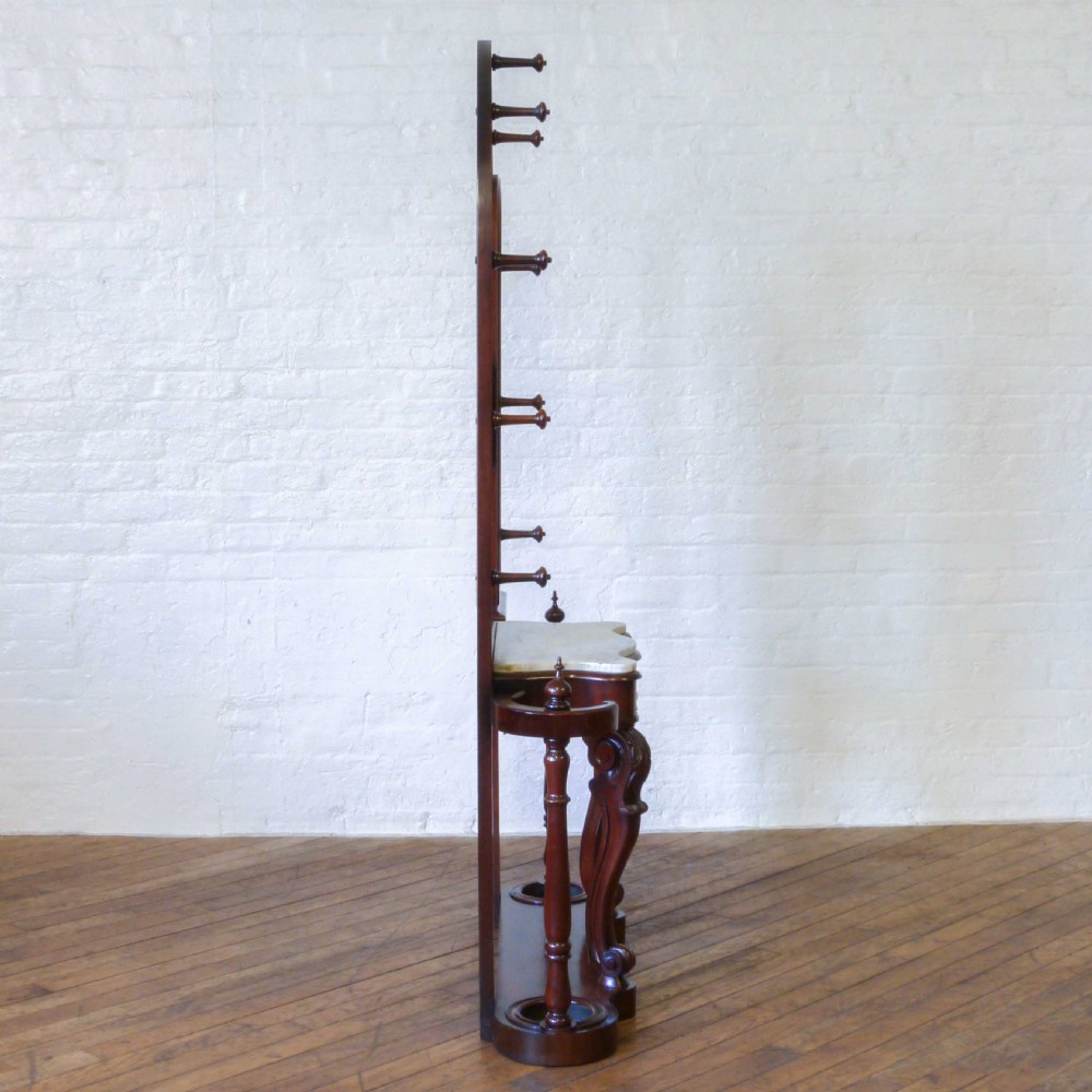 Victorian Mahogany Hallstand View VIII