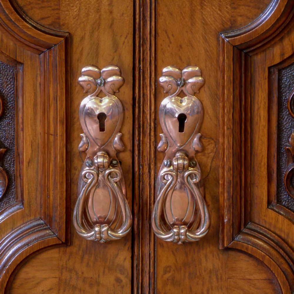 Victorian Pollard Oak Sideboard View VII
