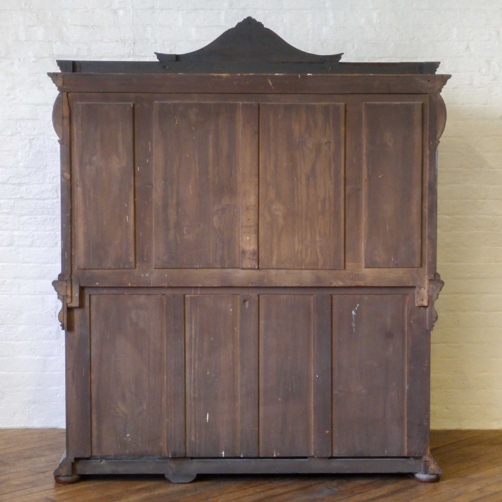 Victorian Pollard Oak Sideboard View XX