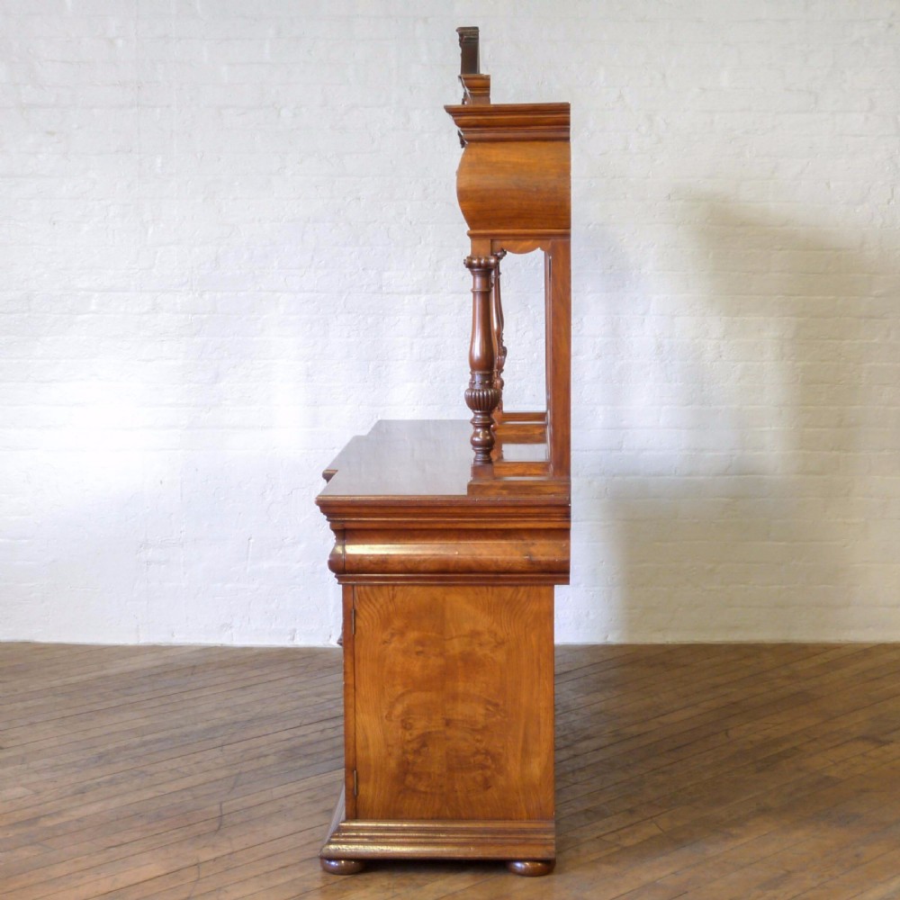Victorian Pollard Oak Sideboard View XXI