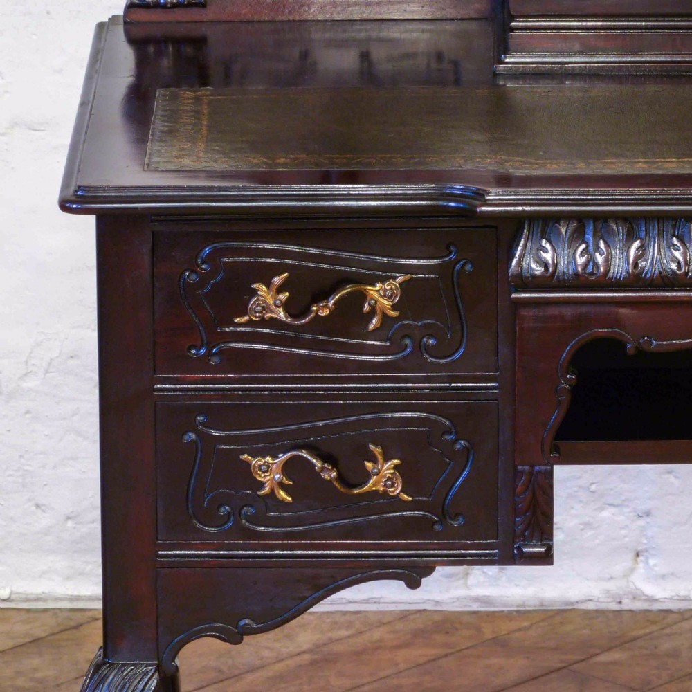 Edwardian Mahogany Ladies Writing Desk View VII