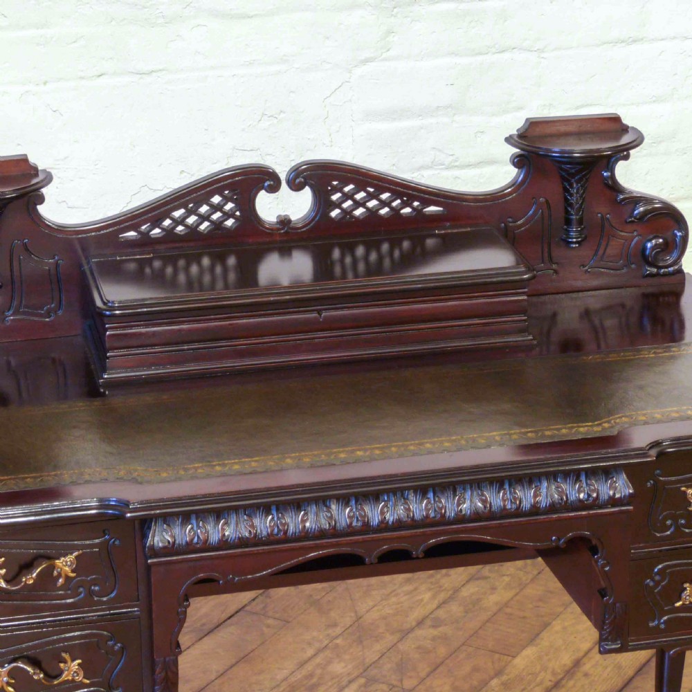 Edwardian Mahogany Ladies Writing Desk View IX