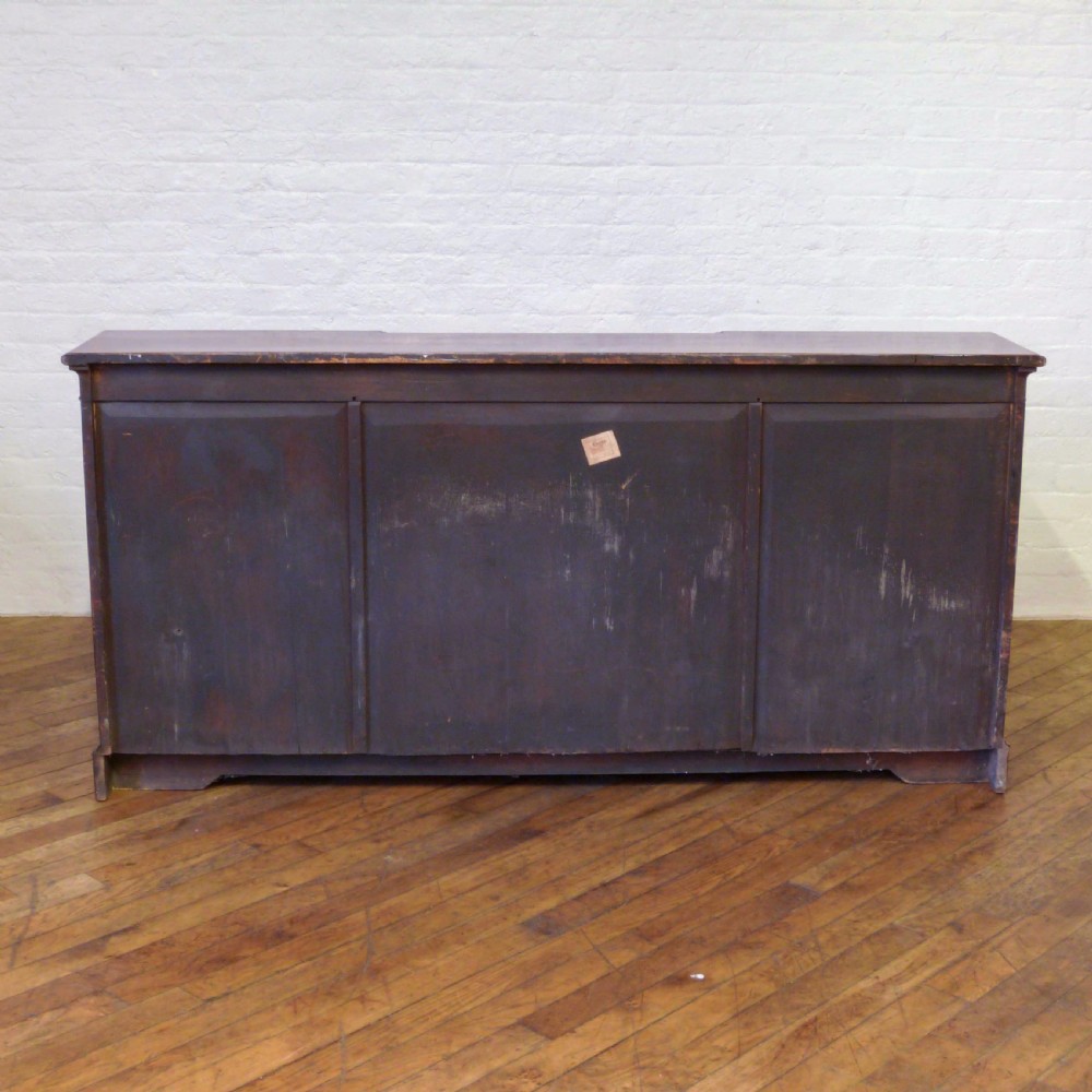 Victorian Burr Walnut Long Bookcase View XV