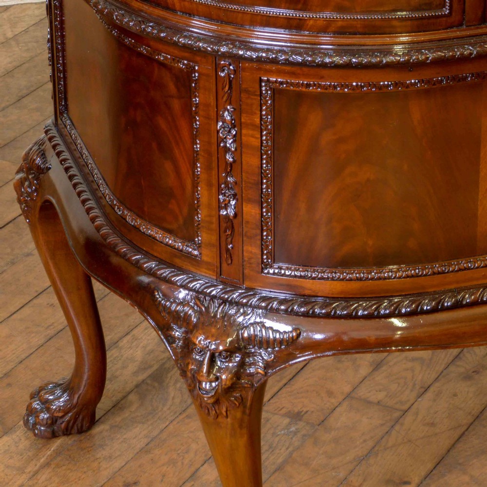 Victorian Mahogany Carlton House Desk View XXI