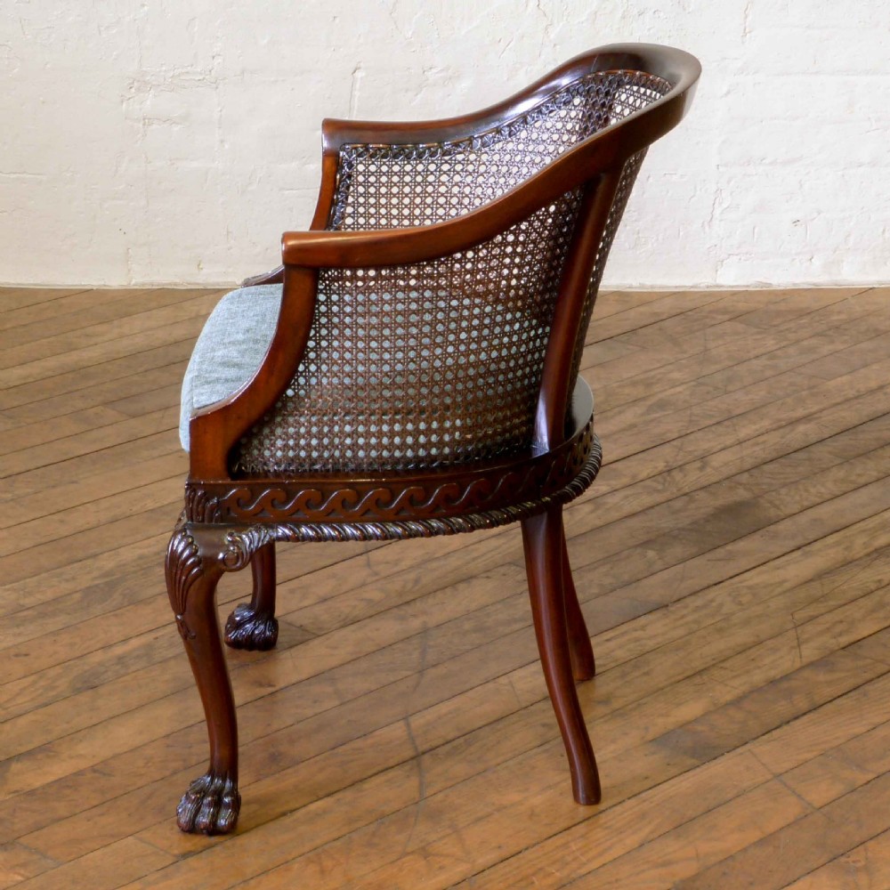 Victorian Mahogany Carlton House Desk View XXVIII