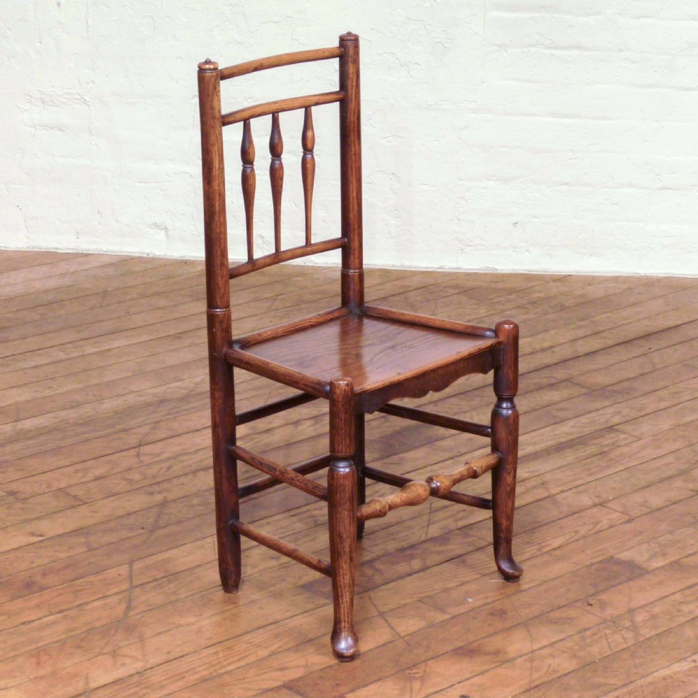 Set of Eight 18th Century Ash and Elm Country Chairs View VI