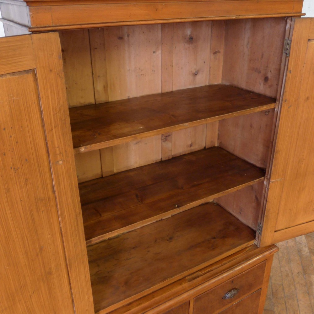 Victorian Pine Linen Press View IV