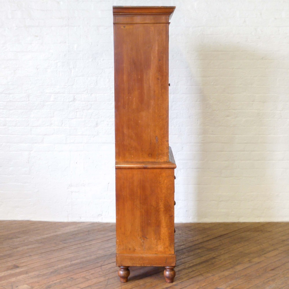 Victorian Pine Linen Press View XI
