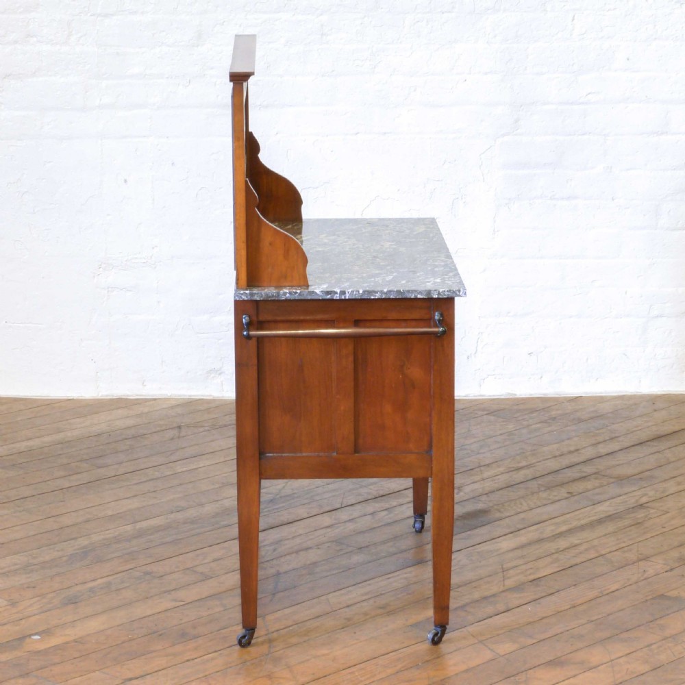 Edwardian Walnut Washstand View VIII