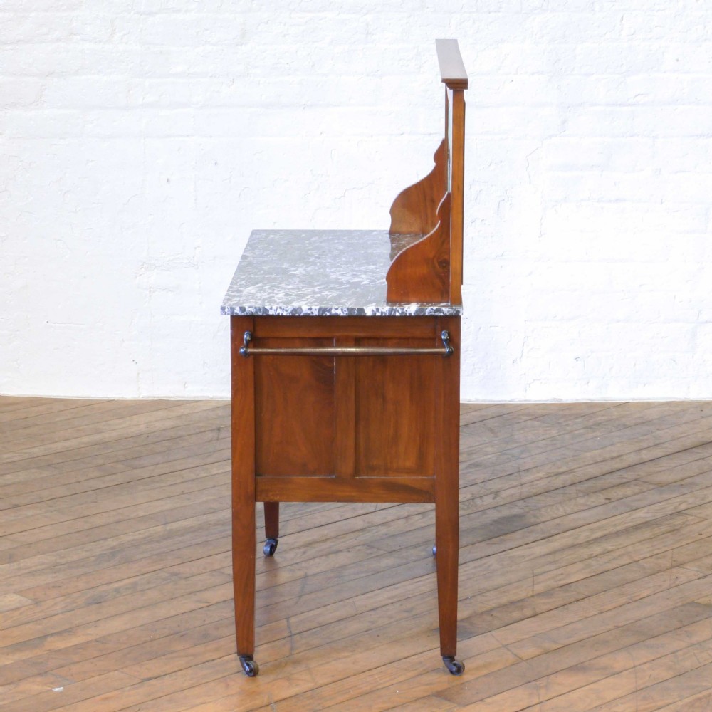 Edwardian Walnut Washstand View X