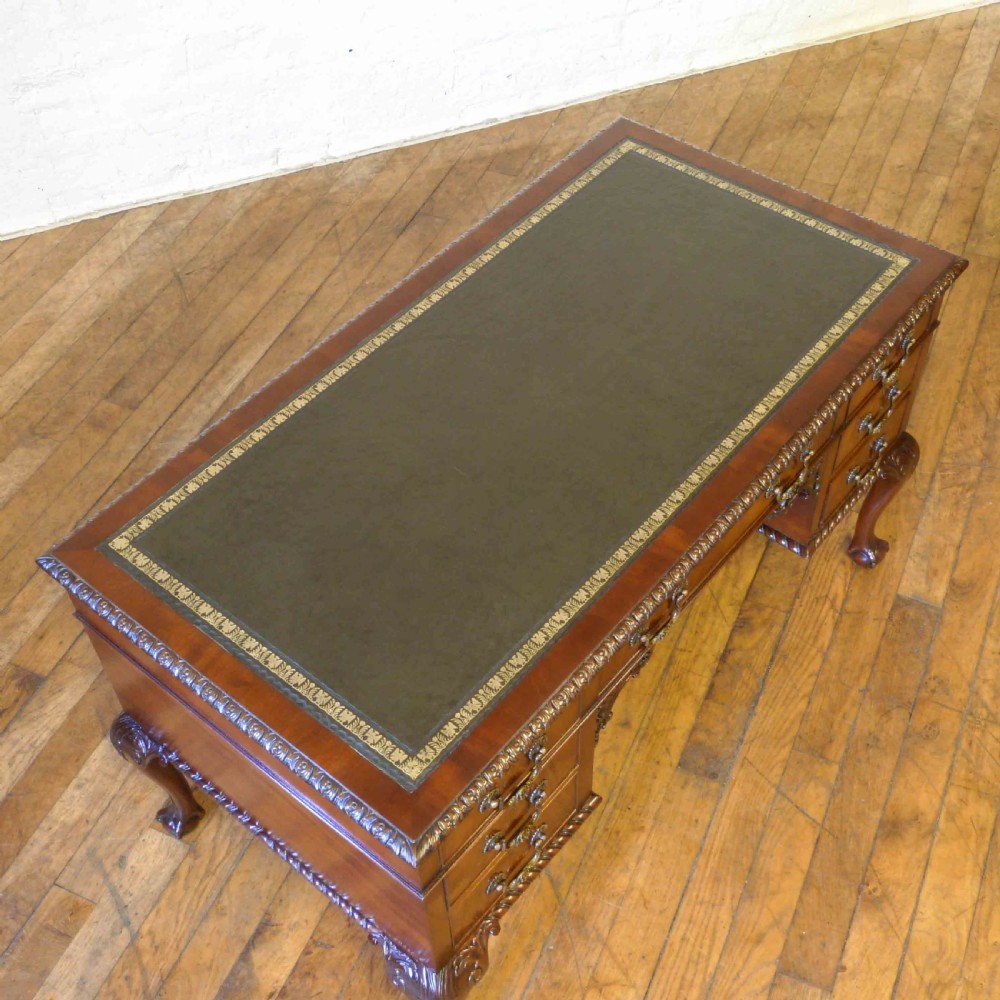Chippendale Style Mahogany Writing Desk View V