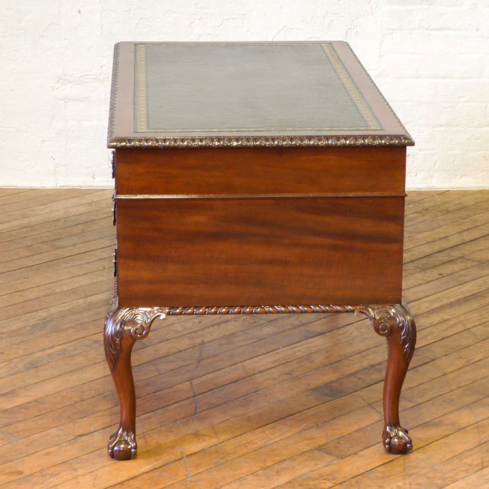 Chippendale Style Mahogany Writing Desk View X