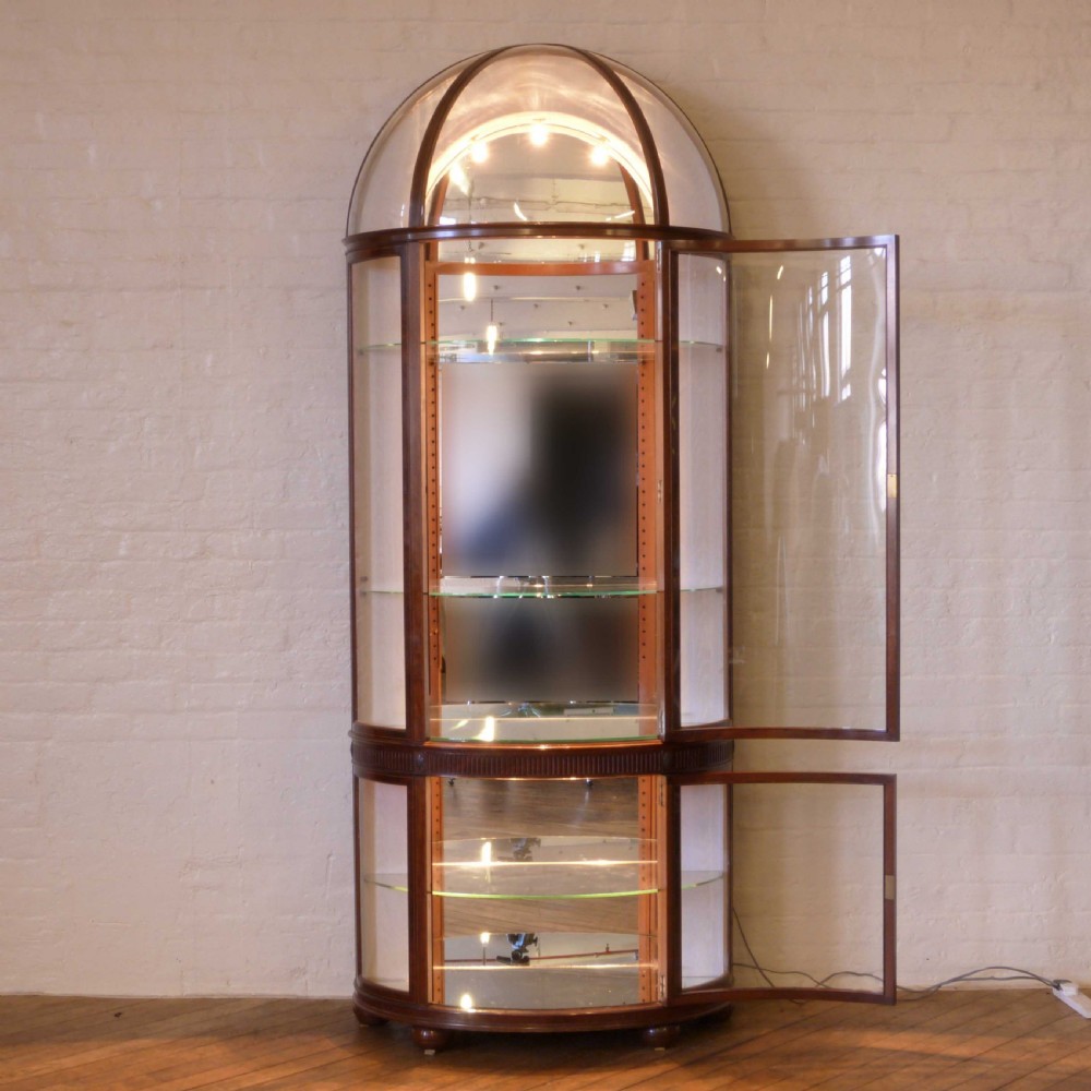 Edwardian Jewellers Showroom Cabinet View VIII