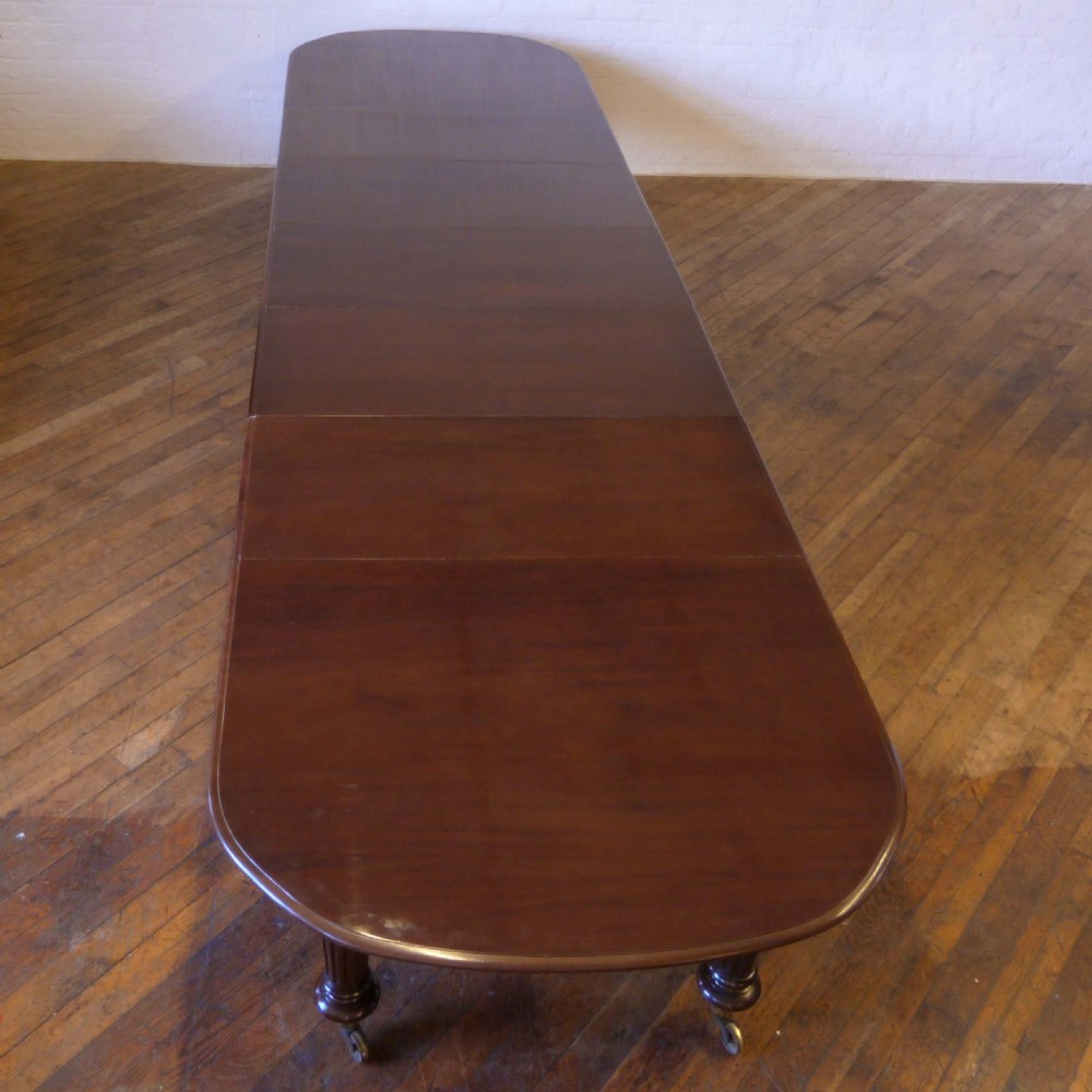 Victorian Extending Mahogany Table View III