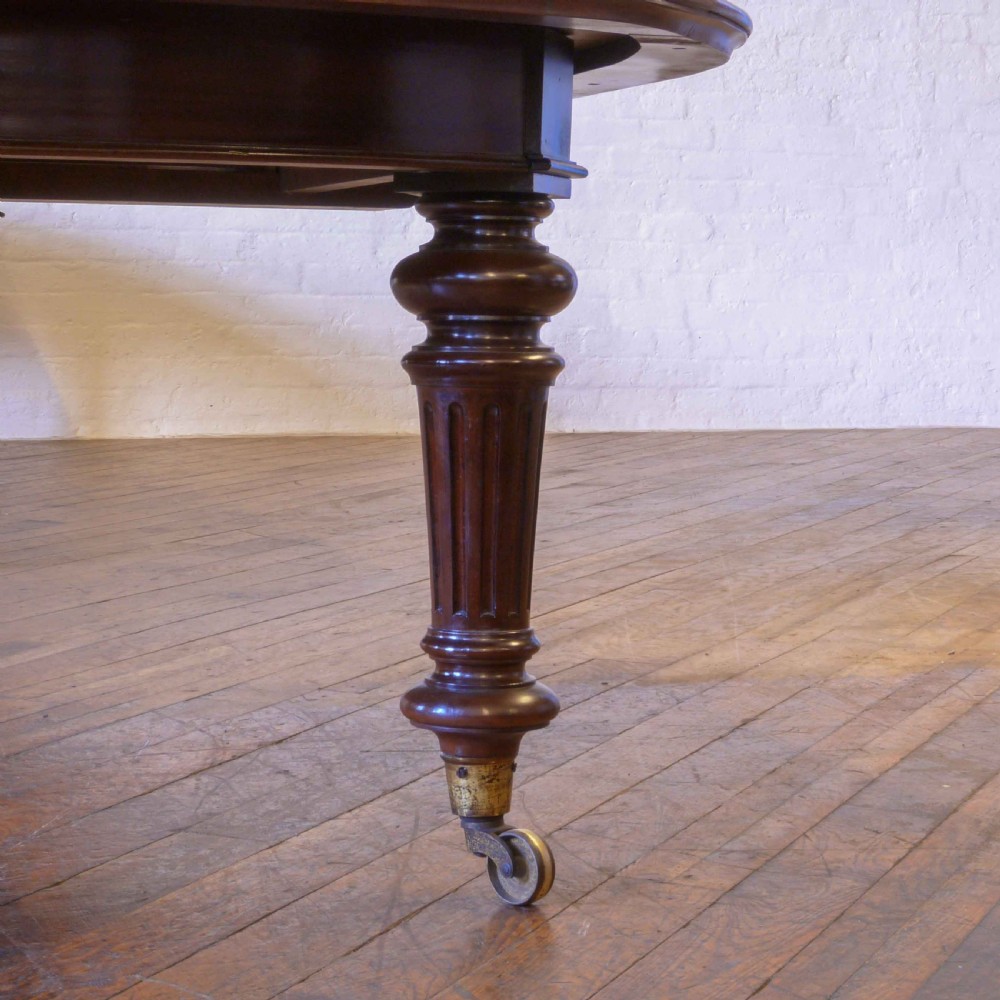 Victorian Extending Mahogany Table View IV