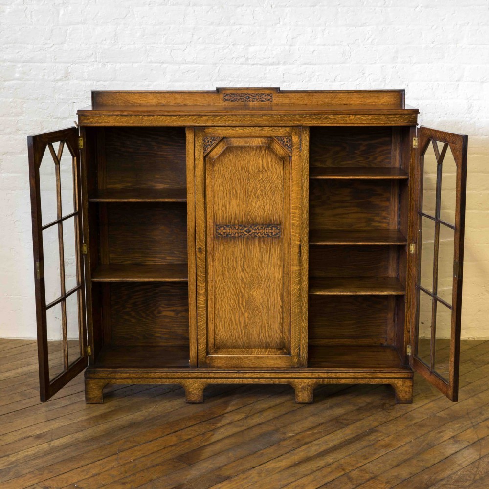 Oak Bookcase View III
