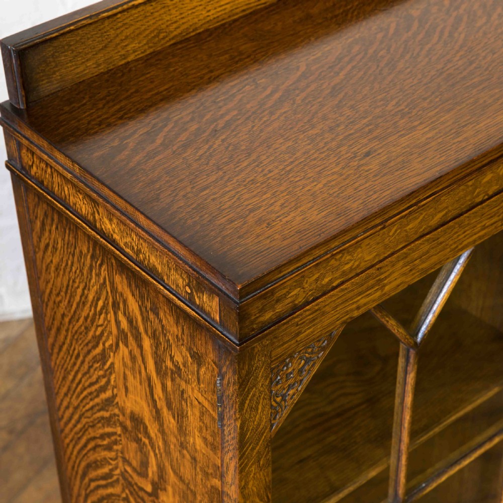 Oak Bookcase View XI