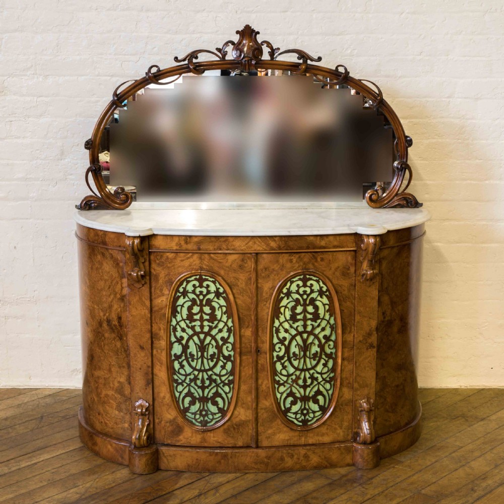 Victorian Walnut Chiffonier 