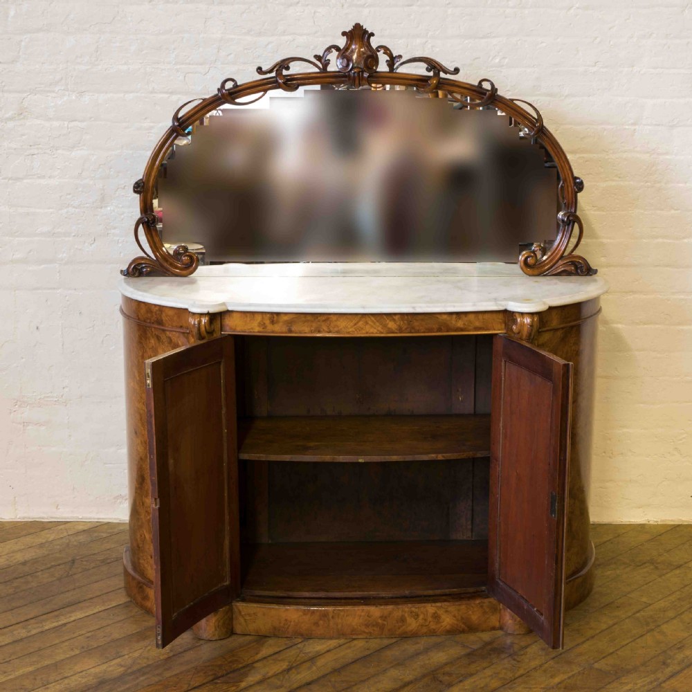 Victorian Walnut Chiffonier  View II