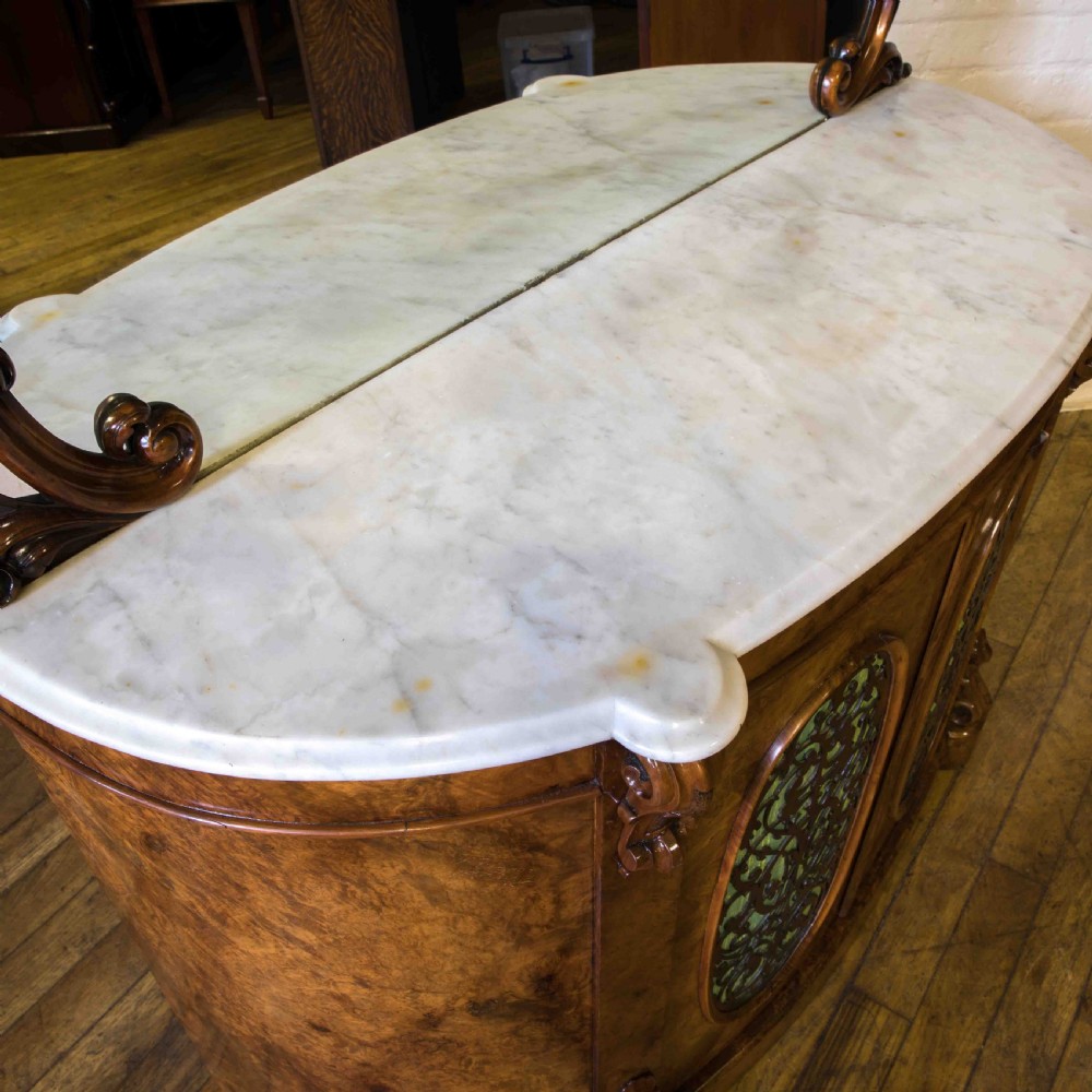 Victorian Walnut Chiffonier  View IX
