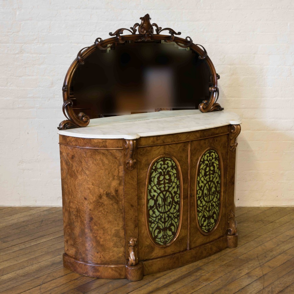 Victorian Walnut Chiffonier  View X