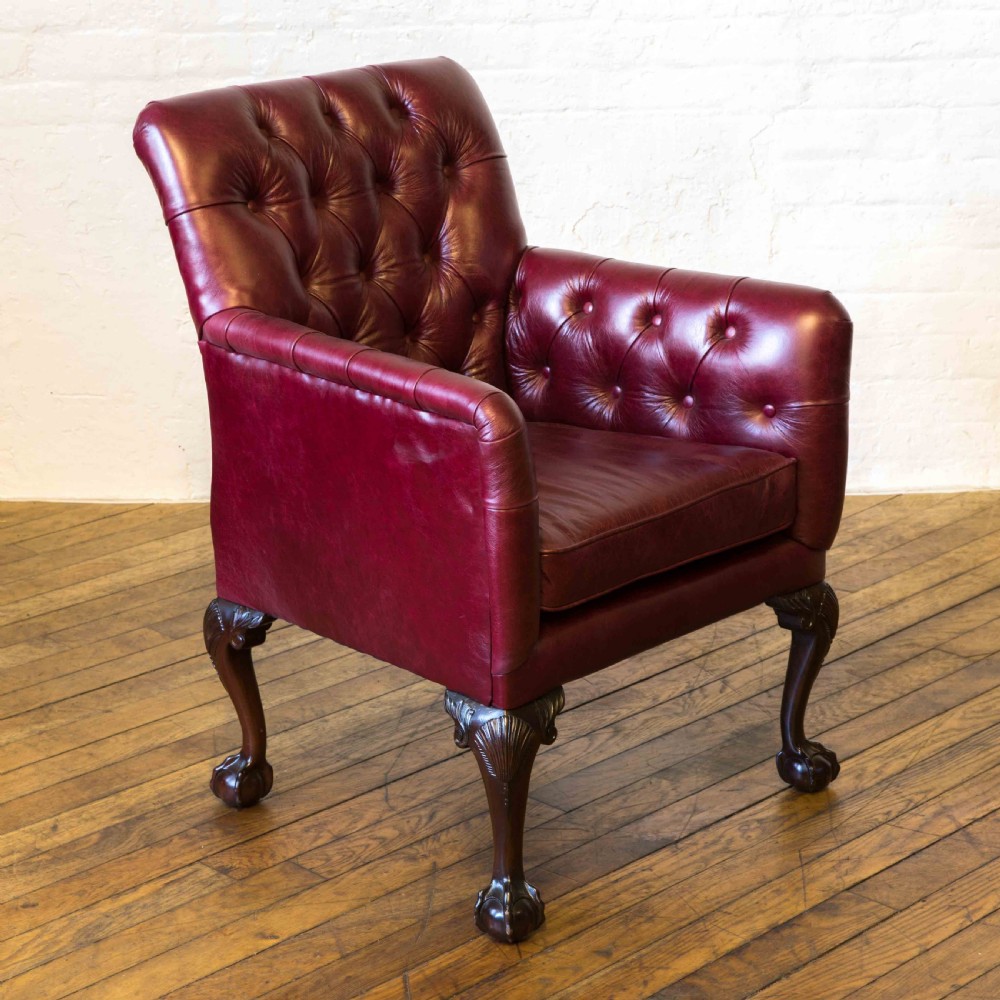 Victorian Gentleman's Library Armchair