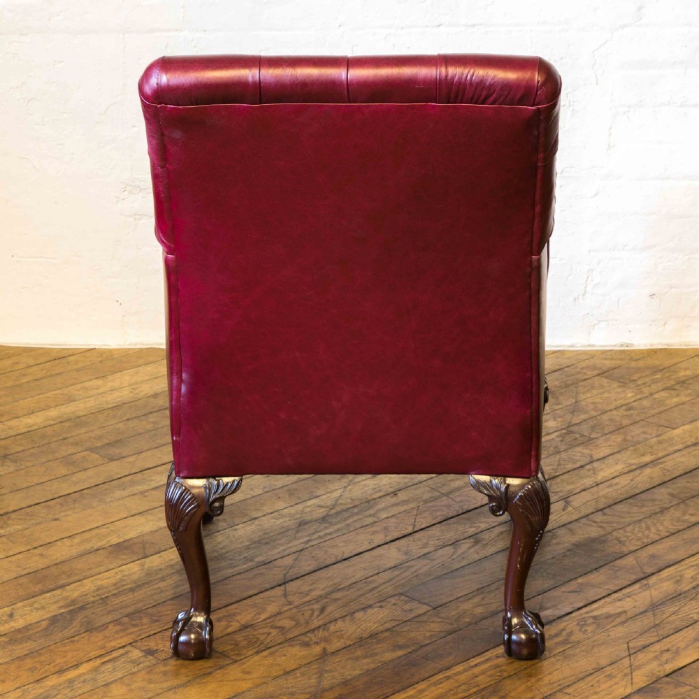 Victorian Gentleman's Library Armchair View III