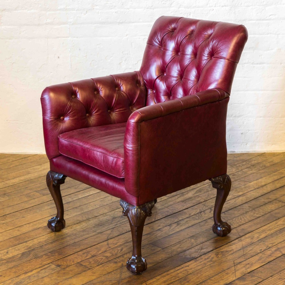 Victorian Gentleman's Library Armchair View V