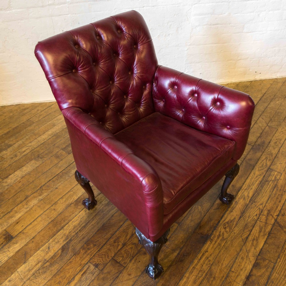 Victorian Gentleman's Library Armchair View VII