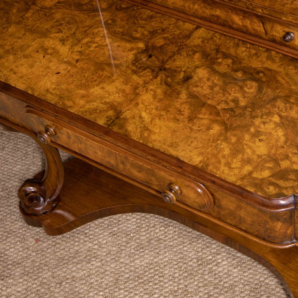 Victorian Burr Walnut Duchess Dressing Table View X