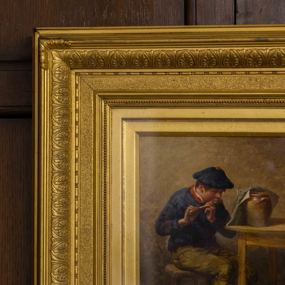 Victorian Oil on Canvas by William Bromley View V