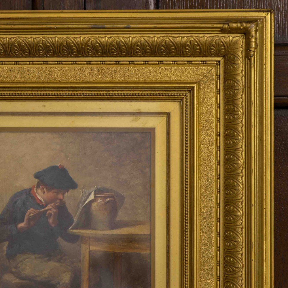 Victorian Oil on Canvas by William Bromley View VI