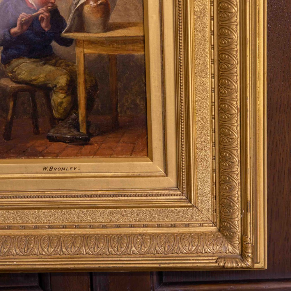 Victorian Oil on Canvas by William Bromley View VII