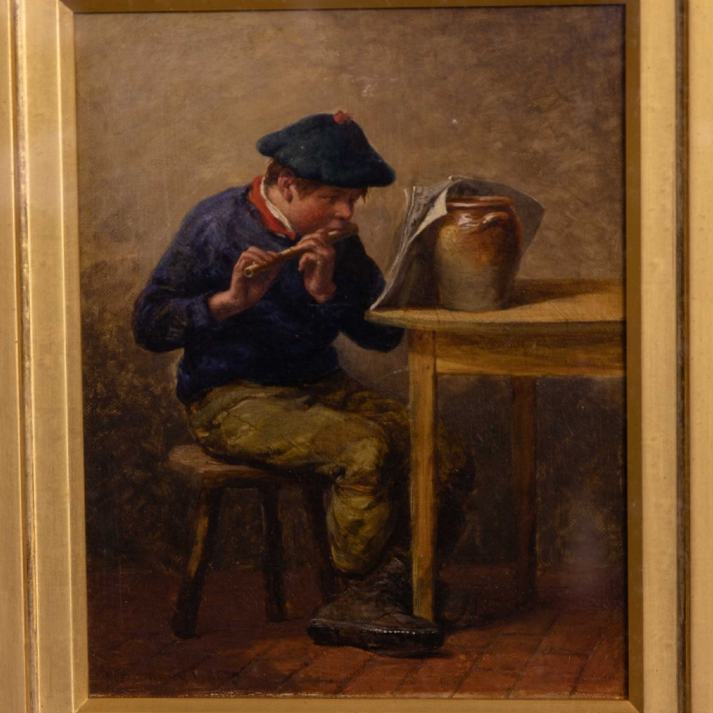 Victorian Oil on Canvas by William Bromley View VIII